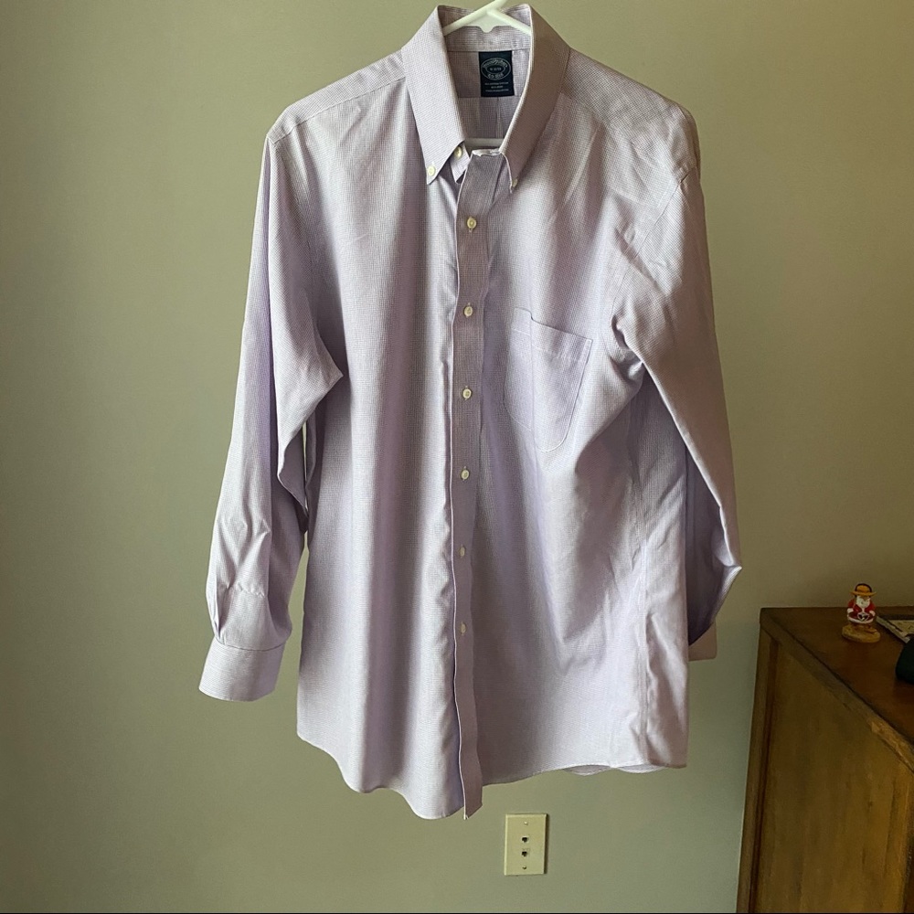 Brooks brothers classic fit men’s button down shirt